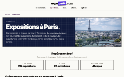 Expo Paris, le guide culturel qui nourrit toutes les inspirations